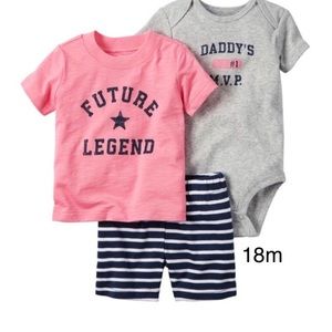 Carters 18m boys 3pc outfit